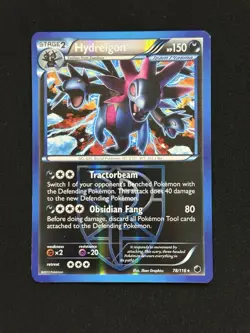 Hydreigon #78/116 - Pokemon TCG - Plasma Freeze - Rare - Reverse Holo - NM - Image 1