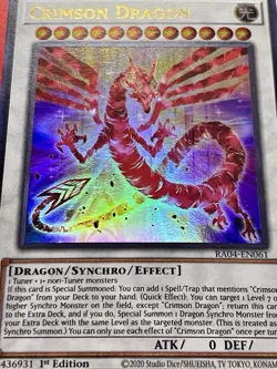Cosmic Quasar Dragon + Synchro Rumble + Crimson Dragon | YuGiOh! - Image 2