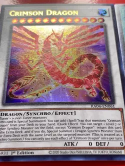 Cosmic Quasar Dragon + Synchro Rumble + Crimson Dragon | YuGiOh! - Image 3