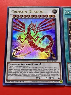 Cosmic Quasar Dragon + Synchro Rumble + Crimson Dragon | YuGiOh! - Image 4