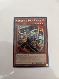 Yugioh! Vanquish Soul Razen - WISU-EN016 - Collector's Rare - 1st Edition Mod - Image 1