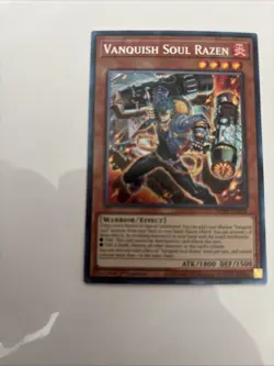 Yugioh! Vanquish Soul Razen - WISU-EN016 - Collector's Rare - 1st Edition Mod - Image 4