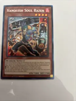 Yugioh! Vanquish Soul Razen - WISU-EN016 - Collector's Rare - 1st Edition Mod - Image 5