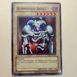Yu-Gi-Oh! Summoned Skull RP01-EN024 (2020 Reprint) Super Rare LP - Image 2
