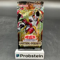 Lot of (30) Yu-Gi-Oh! Japanese Lightning Overdrive Booster Packs Sealed - Image 2
