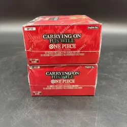 Lot of (2) One Piece English OP-13 Carrying On His Will Booster Boxes Sealed - Image 4