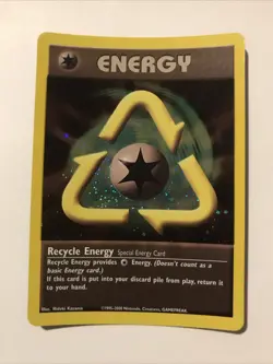 Recycle Energy - WOTC League Promo Pokemon - Holo Card - Image 1