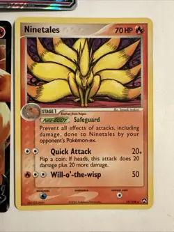 Pokemon NINETALES 5 Card Lot ~ EX V Alolan GX - Image 4