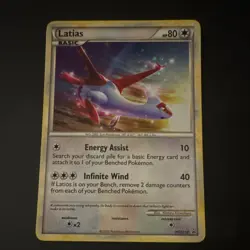 Latias HGSS10 Holo Black Star Promo 2010 Pokemon TCG Card - Image 1