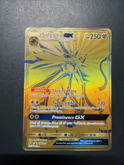 Pokemon TCG Solgaleo GX Black Star Promo Holo Card SM104a NM/M - Image 1
