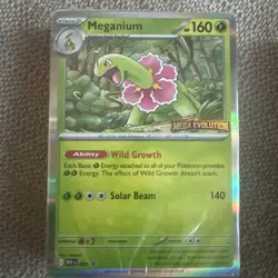 Pokemon Mega Evolutions Meganium Promo Sealed Pack TCG Complete 40 Card Deck - Image 1