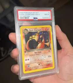 Dark Charizard 1st Edition Holo Rare Card Retro WOTC - Image 1