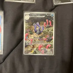 Pokemon Card Lot 5 EN IRs NM Iron thorns wugtrio zacian Omanyte Mint - Image 2