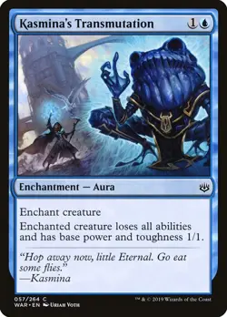 Kasmina's Transmutation (57) – War of the Spark WAR – MTG Magic the Gathering - Image 1