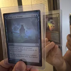 MTG Rare MH3 Sink Into Stupor X Crackling Falls Foil Misprint Mint Condition - Image 4