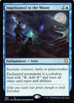 X 1 Imprisoned in the Moon NM-M Adventures in the Forgotten Realms 085 MTG Magic - Image 1