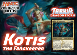 Kotis, the Fangkeeper MTG EDH Commander Deck, Sultai Mutate! - Image 1