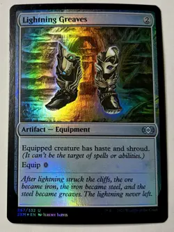 Lightning Greaves FOIL Magic The Gathering LP mtg - Image 1