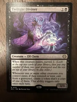 Twilight Diviner : MTG / Lorwyn Eclipsed ECL #0122 / NM - Image 1