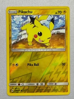 Pikachu 54/214 Common Unbroken Bonds Pokemon Near Mint - Image 1