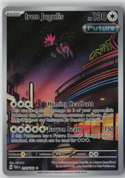 Iron Jugulis (216/182) [Holo] Pokemon SV04: Paradox Rift [ENG] - Image 1
