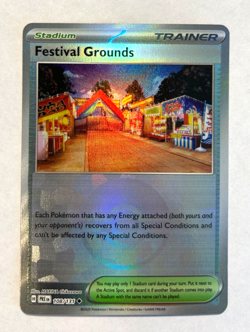 Pokemon Prismatic Evolutions - FESTIVAL GROUNDS - POKE BALL REVERSE 108/131 NM - Image 1