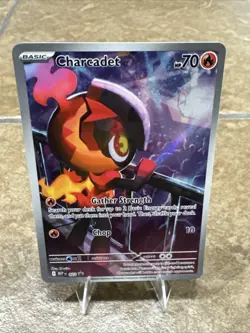 Charcadet MEP 022 (NM) - Mega Evolution Black Star Promo - Pokemon TCG - Image 2