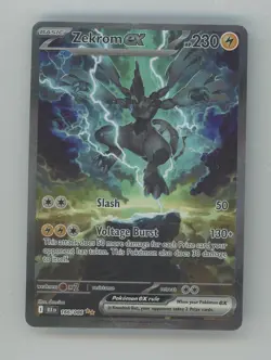 2025 Pokemon BLK EN Special Illustration Rare #166 Zekrom ex - Image 1