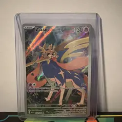Pokemon TCG - Zacian - - ME02: Phantasmal Flames 100/094 Illustration Rare Holo - Image 1