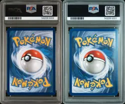 POKEMON CHARIZARD BASE SET PSA5 ILLUSTRATION RARE #125 MEGA CHARIZARD X EX PSA 9 - Image 2