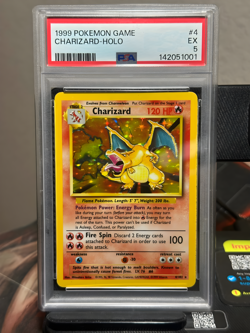 POKEMON CHARIZARD BASE SET PSA5 ILLUSTRATION RARE #125 MEGA CHARIZARD X EX PSA 9 - Image 3