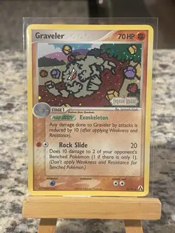 Graveler - 34/92 - Legend Maker Stamped Reverse Holo Pokemon TCG - Image 2