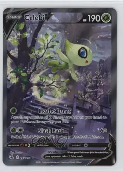 Celebi V Ultra Rare Pokemon Sword & Shield Fusion Strike #245 - Image 1