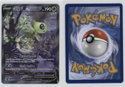 Celebi V Ultra Rare Pokemon Sword & Shield Fusion Strike #245 - Image 3
