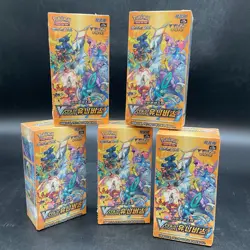 Lot of (5) Pokemon Korean s12a VSTAR Universe Booster Boxes Sealed - Image 1
