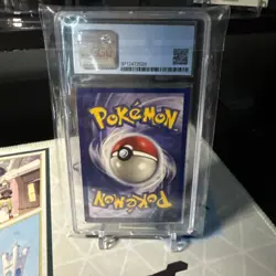 1999 CGC-8.5 - Dragonite #5 Mewtwo Strikes Back Pokemon Black Star Promo - Image 2