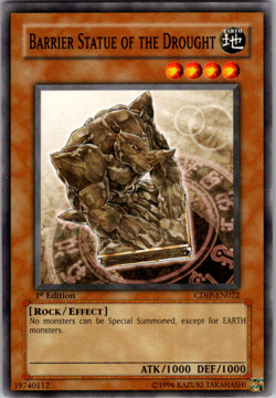 Barrier Statue of the Drought - CDIP-EN022 - Common - 1st Edition - Image 1