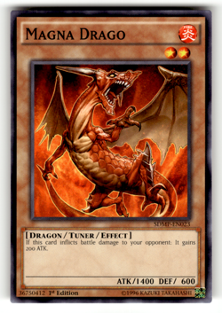 Magna Drago SDMP-EN023 1st Edition Common Structure Deck: Master of Pendulum LP - Image 1
