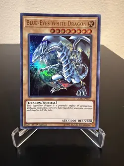 Blue-Eyes White Dragon (Version 3) – Legendary Collection Kaiba #LCKC-EN001 - Image 1