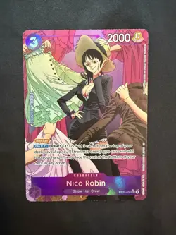 One Piece Nico Robin Alt Art R EB02-036 Anime 25th Collection - Near Mint - Image 5