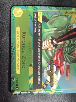 Roronoa Zoro (CS 2024 Event Pack) P-042 One Piece Promotion Cards Foil - Image 3