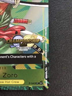 Roronoa Zoro (CS 2024 Event Pack) P-042 One Piece Promotion Cards Foil - Image 4