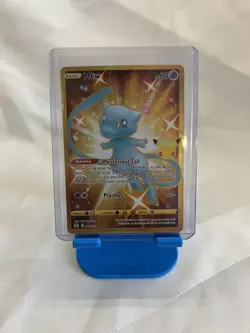 Pokemon Celebrations Mew 25th Gold Card Ultra Rare NM - Image 1