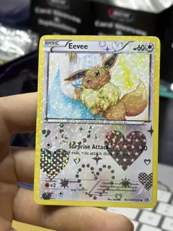 Eevee RC14/RC25 Legendary Treasures 2013 Holo Rare Pokemon Card TCG - Image 3