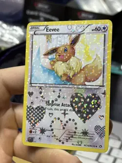 Eevee RC14/RC25 Legendary Treasures 2013 Holo Rare Pokemon Card TCG - Image 4