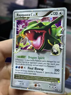 Rayquaza C LV.X DP47 Black Star Promo 2009 Holo Rare Pokemon Card TCG - Image 5