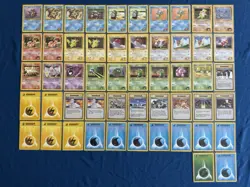 Pokemon TCG Vintage GYM Heroes LOT of 52 Cards LP 1st Edition Trainer Lot 2/2 - Image 1