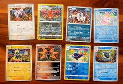 Shinji Kanda 8 Card Lot - All Reverse Holo - NM - Aerodacytl, Absol, Ariados+ - Image 1