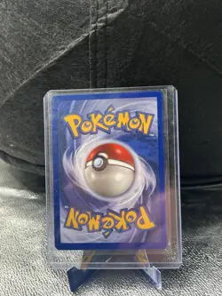 Pokemon Base Set Holo Rare Vintage Card Machamp 8/102 1st Edition - Image 2