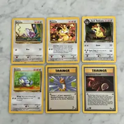 Pokemon Card Lot 1999 WOTC 60 Different Cards Lots Of 1st Edition Or Uncommon NM - Image 5